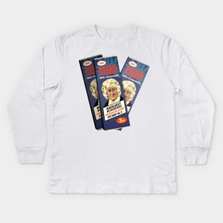 Miss Marple Milk Chocolate Kids Long Sleeve T-Shirt